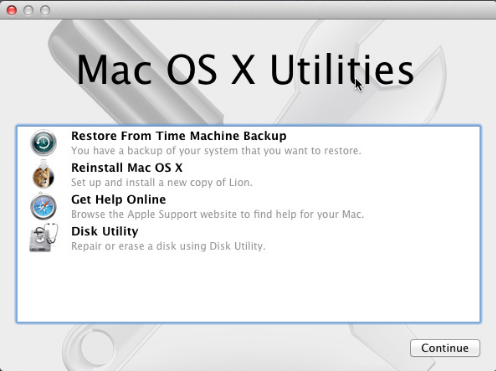 Boot from usb drive mac os x